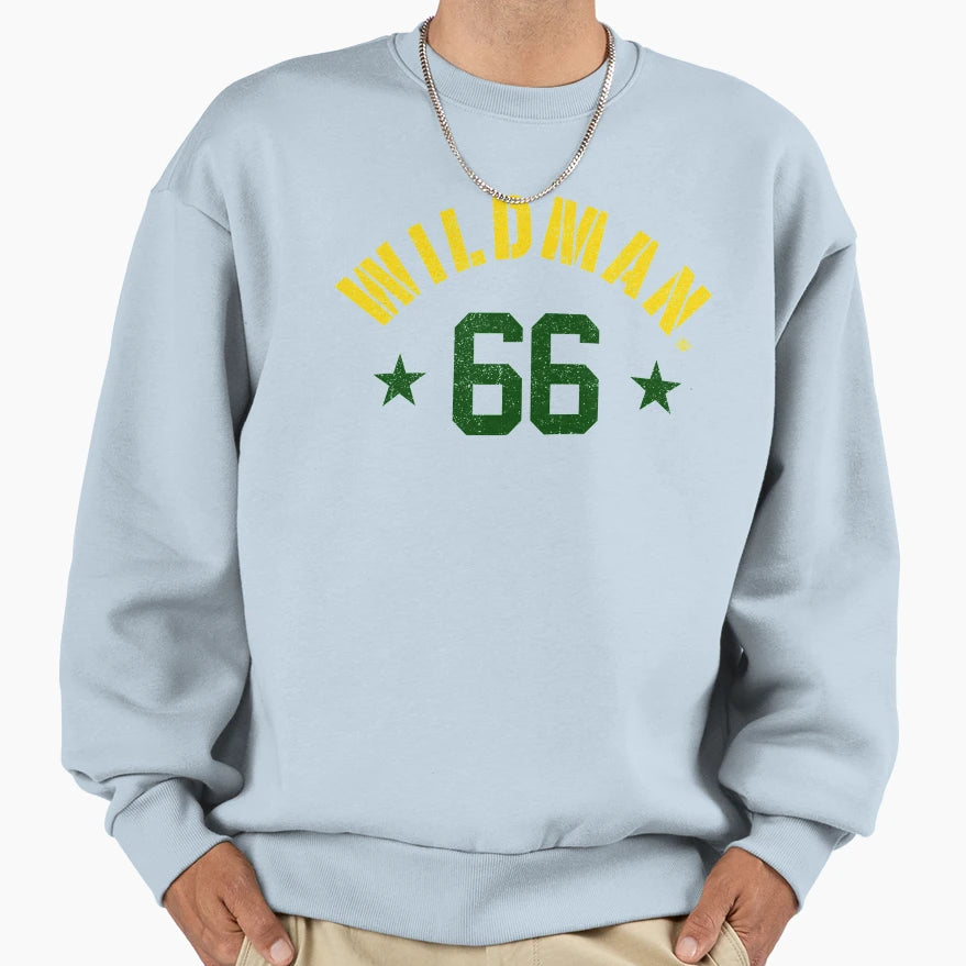 Wildman 66 Green Bay Legend Sweatshirt - Streetwear Style for Adults - T-Shirt, Sweatshirt, Hoodie