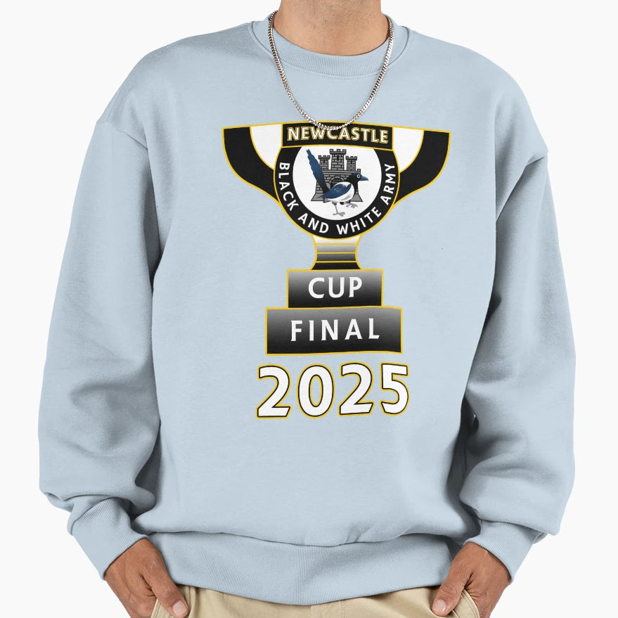 League Cup Final 2025 Trophy Sweatshirt - Fun Novelty Design for Adults - T-Shirt, Sweatshirt, Hoodie