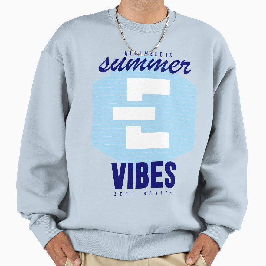 Summer Vibes Deep House Sweatshirt - Casual Everyday Wear for Adults - T-Shirt, Sweatshirt, Hoodie