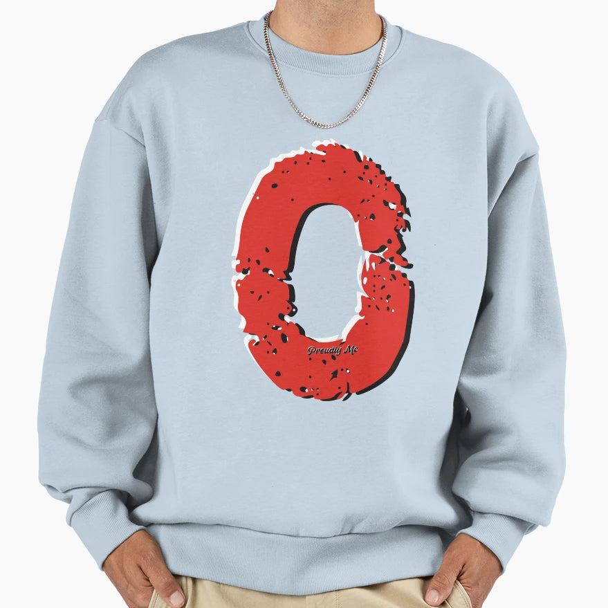 Initials O Sweatshirt - Graphic Print Unisex - T-Shirt, Sweatshirt, Hoodie