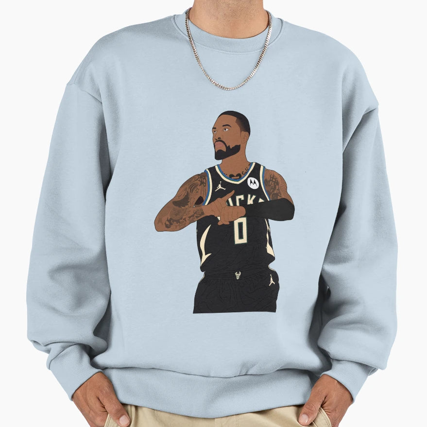 Dame Time Bucks Sweatshirt - Graphic Print for Adults - T-Shirt, Sweatshirt, Hoodie