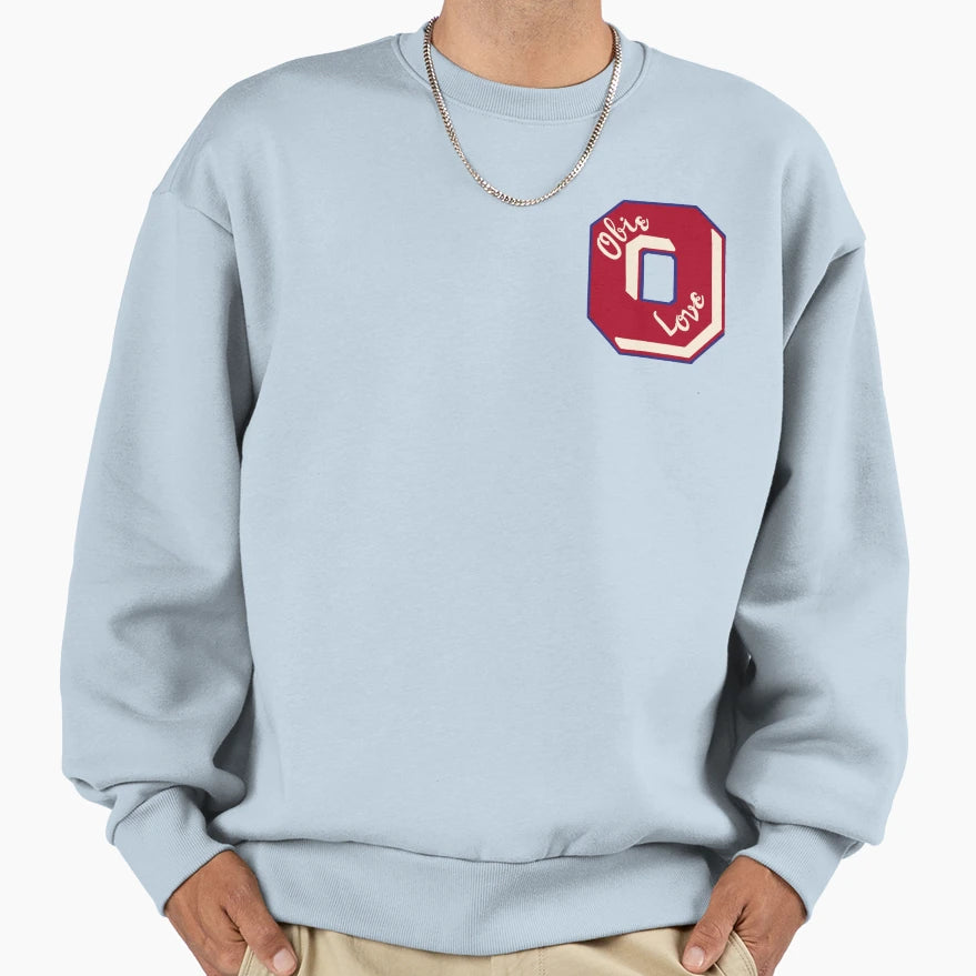Obie Love Sweatshirt - Custom Art Print for Adults - T-Shirt, Sweatshirt, Hoodie