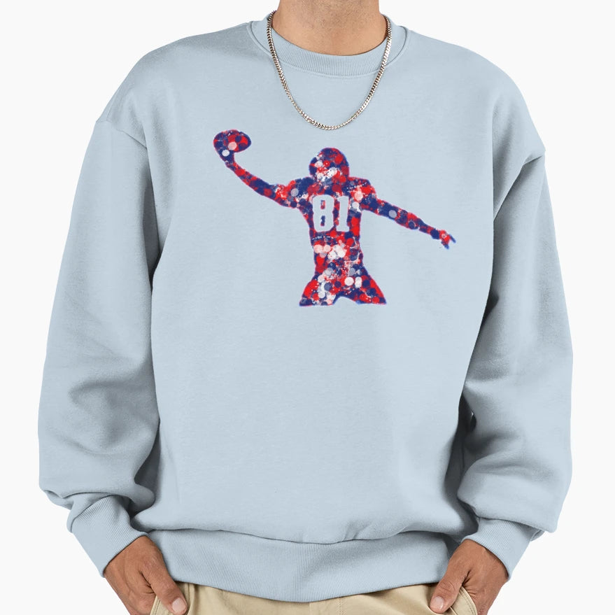 Splatter Moss Sweatshirt - Graphic Print for Adults - T-Shirt, Sweatshirt, Hoodie
