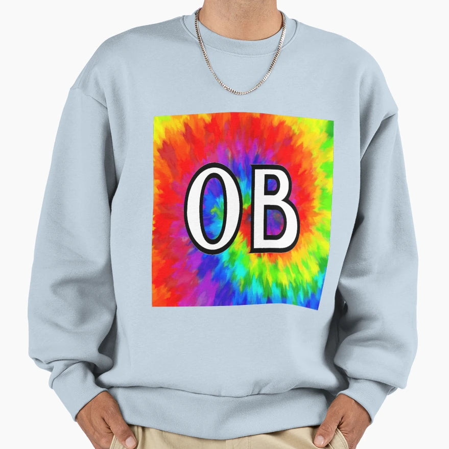 Ocean Beach Tie Dye Sweatshirt - Streetwear Style Unisex - T-Shirt, Sweatshirt, Hoodie
