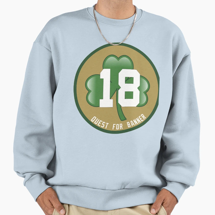 Quest Banner 18 Sweatshirt - Unique Graphic for Adults - T-Shirt, Sweatshirt, Hoodie
