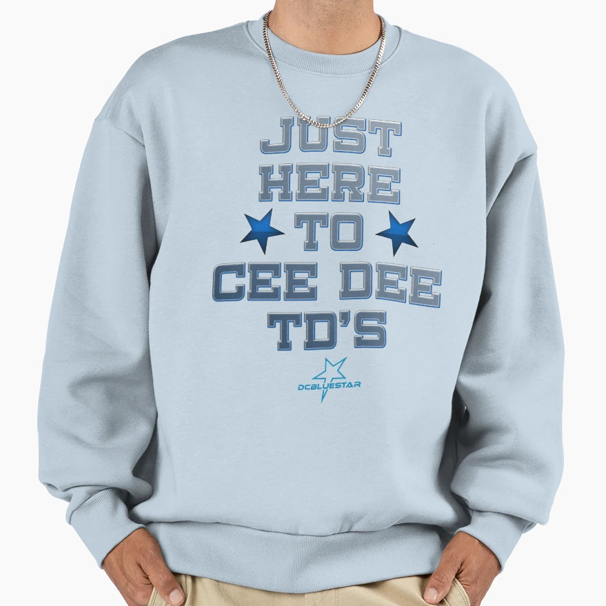 Ceedee Tds Sweatshirt - Novelty Apparel for Adults - T-Shirt, Sweatshirt, Hoodie