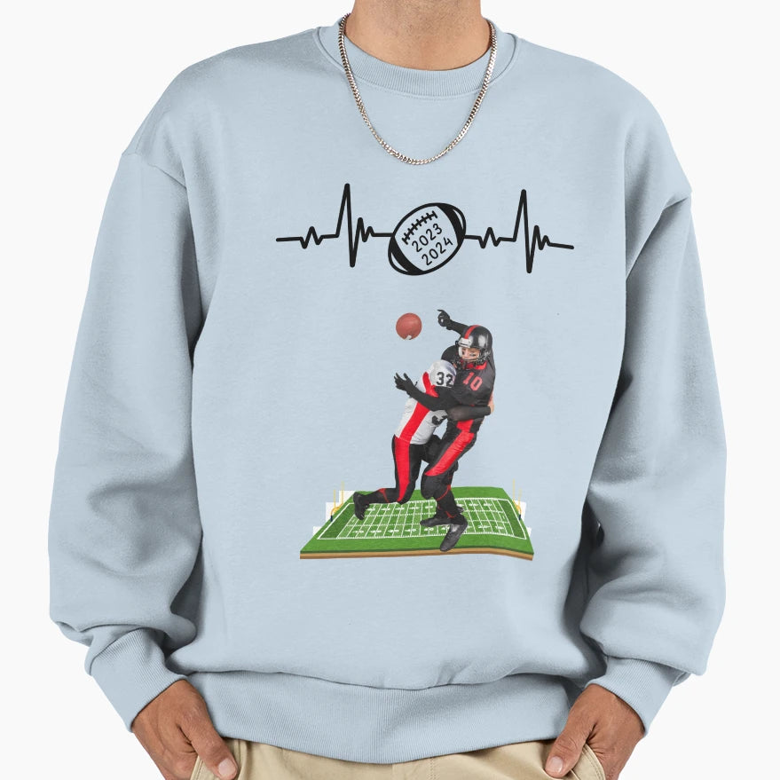 Heading To Game Meeting Up Friends Sweatshirt - Custom Art Print Men Women - T-Shirt, Sweatshirt, Hoodie