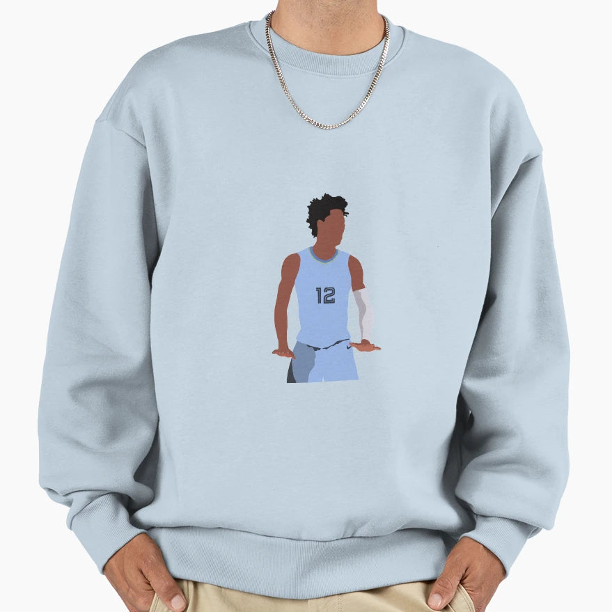 Ja Morant Sweatshirt - Aesthetic Graphic for Adults - T-Shirt, Sweatshirt, Hoodie