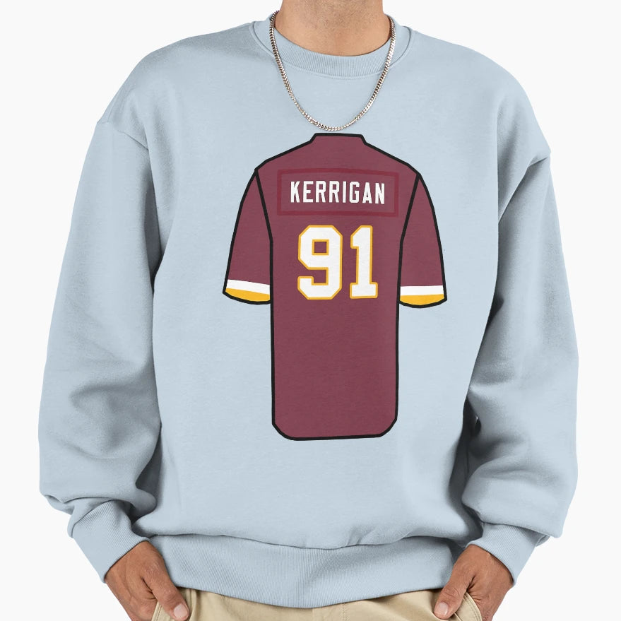 Ryan Kerrigan Jersey Mens Casual Sweatshirt - Novelty Apparel for Adults - T-Shirt, Sweatshirt, Hoodie