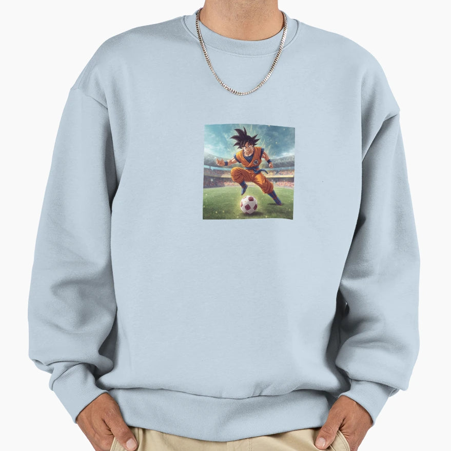 Goku World Cup Sweatshirt - Custom Art Print for Adults - T-Shirt, Sweatshirt, Hoodie