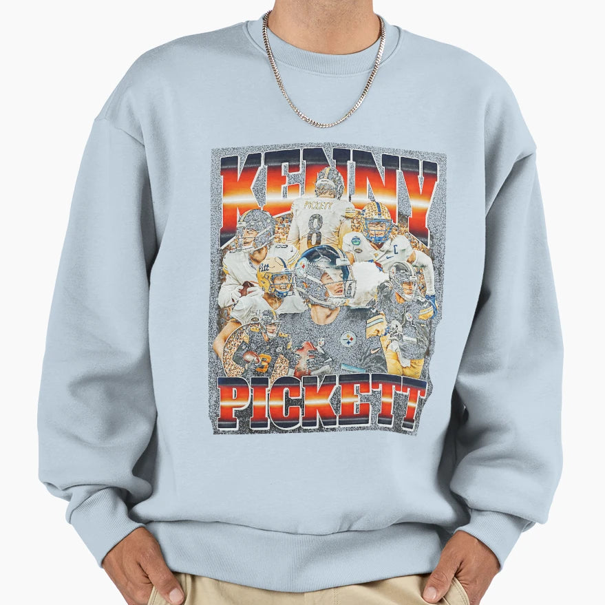 Kenny Pickett Bootleg Sweatshirt - Custom Art Print Unisex - T-Shirt, Sweatshirt, Hoodie