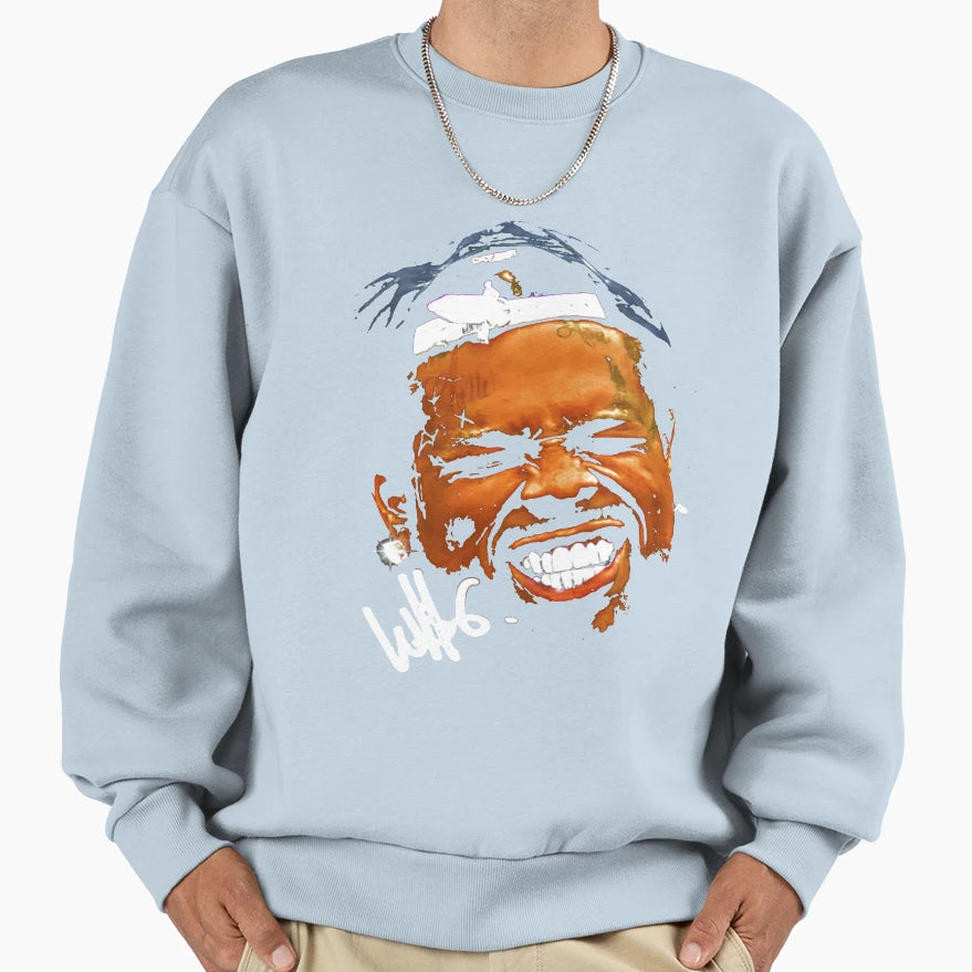 Westside Gunn Rapper Face Sweatshirt - Novelty Apparel Unisex - T-Shirt, Sweatshirt, Hoodie
