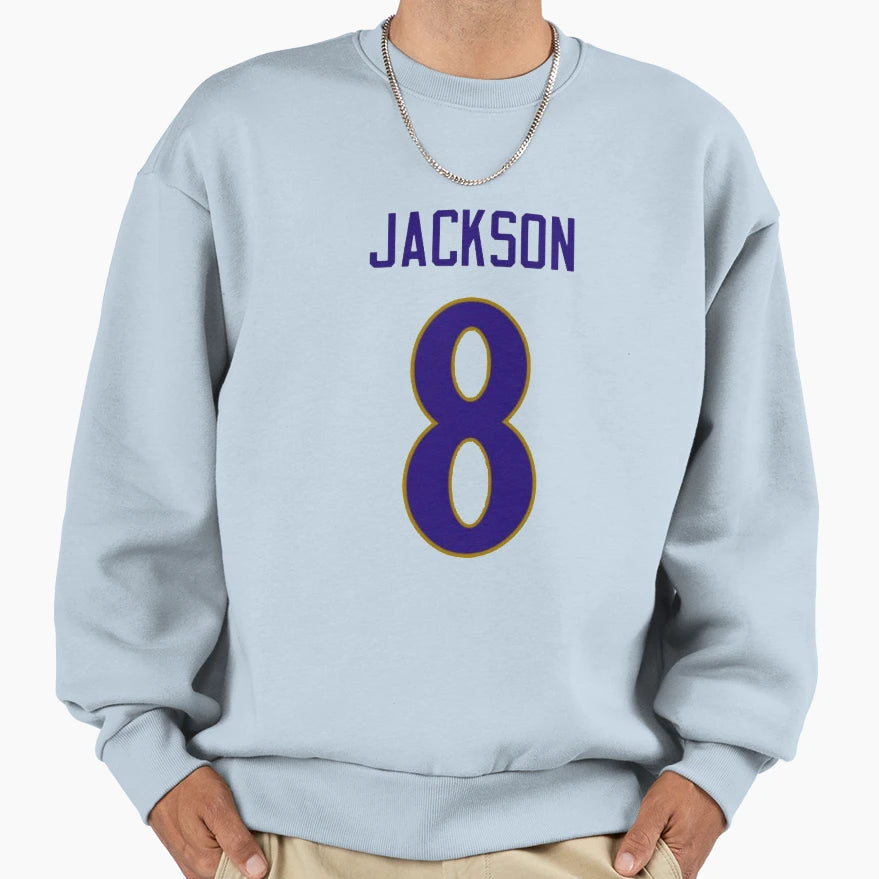 Lj Jersey Sweatshirt - Minimalist Print for Adults - T-Shirt, Sweatshirt, Hoodie