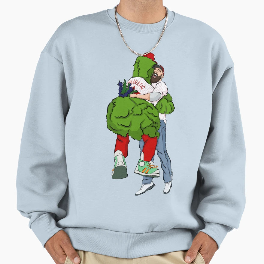Jason And Mascot Sweatshirt - Fun Novelty Design Unisex - T-Shirt, Sweatshirt, Hoodie