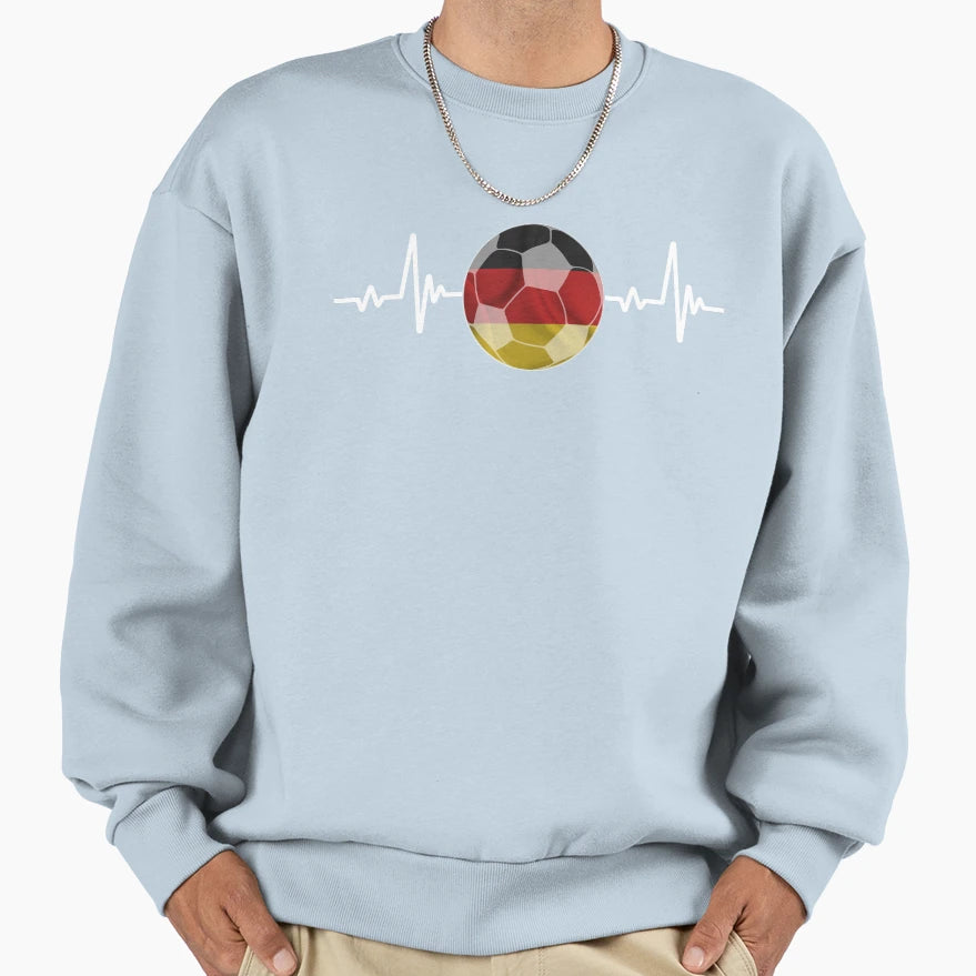 Football Germany Sweatshirt - Unique Graphic Men Women - T-Shirt, Sweatshirt, Hoodie