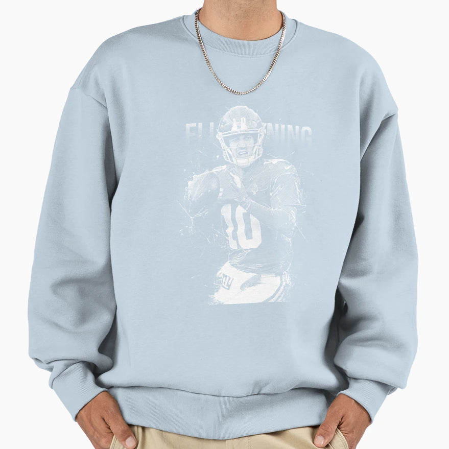 Eli Manning Sweatshirt - Minimalist Print Men Women - T-Shirt, Sweatshirt, Hoodie