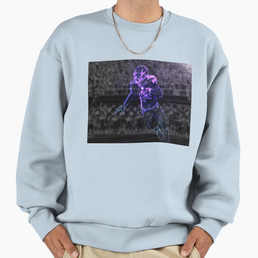 SD Glow Artwork Sweatshirt - Aesthetic Graphic Men Women - T-Shirt, Sweatshirt, Hoodie
