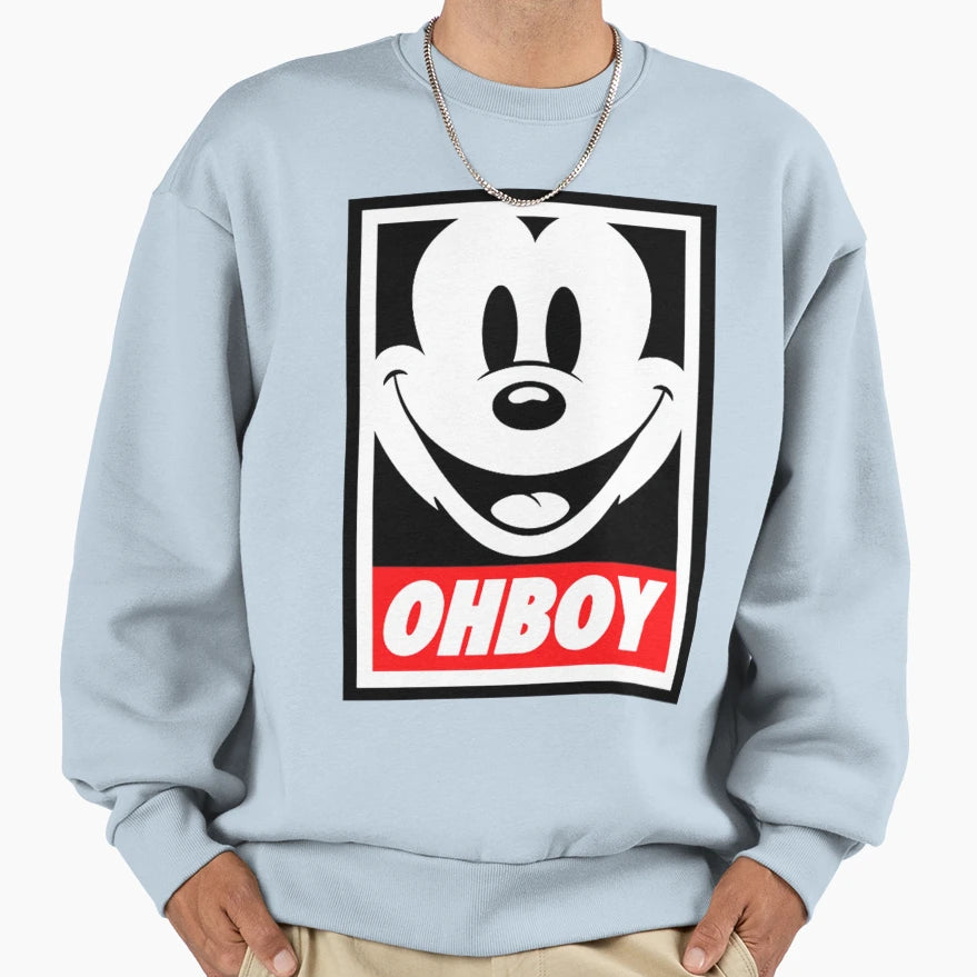 Oh Sweatshirt - Trendy Graphic Unisex - T-Shirt, Sweatshirt, Hoodie