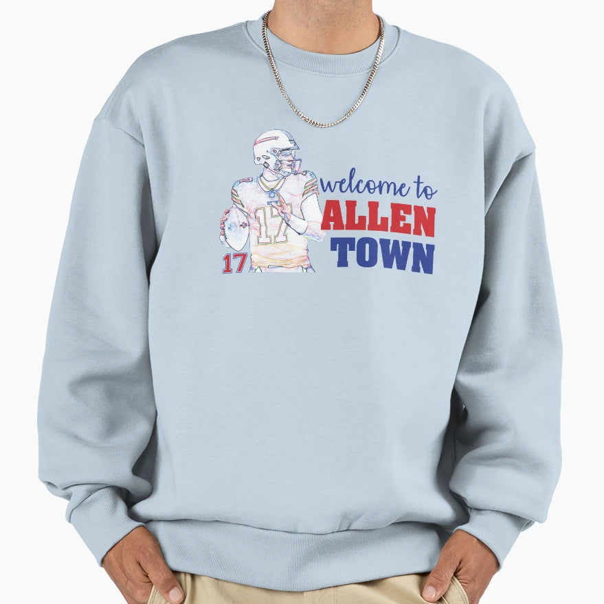 Allen Town Sweatshirt - Novelty Apparel Unisex - T-Shirt, Sweatshirt, Hoodie