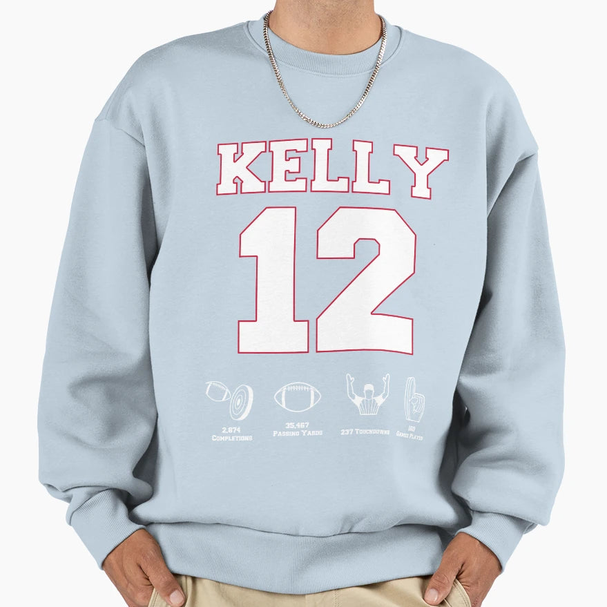 Jim Kelly Career Sweatshirt - Unique Graphic Unisex - T-Shirt, Sweatshirt, Hoodie