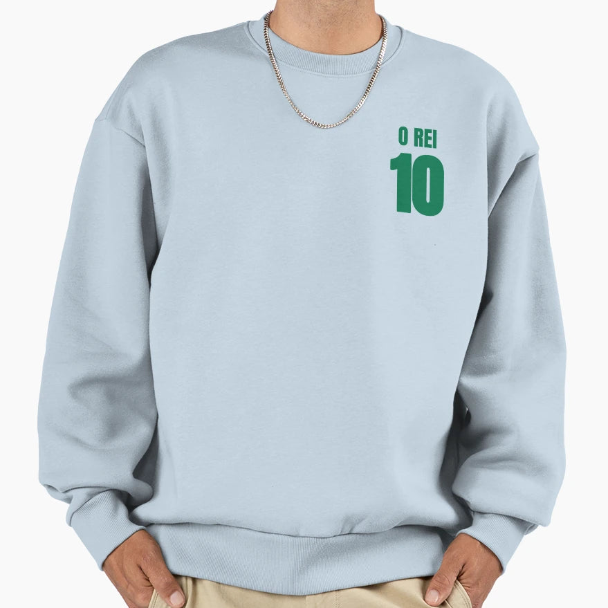 O Rei Pele Sweatshirt - Novelty Apparel Unisex - T-Shirt, Sweatshirt, Hoodie