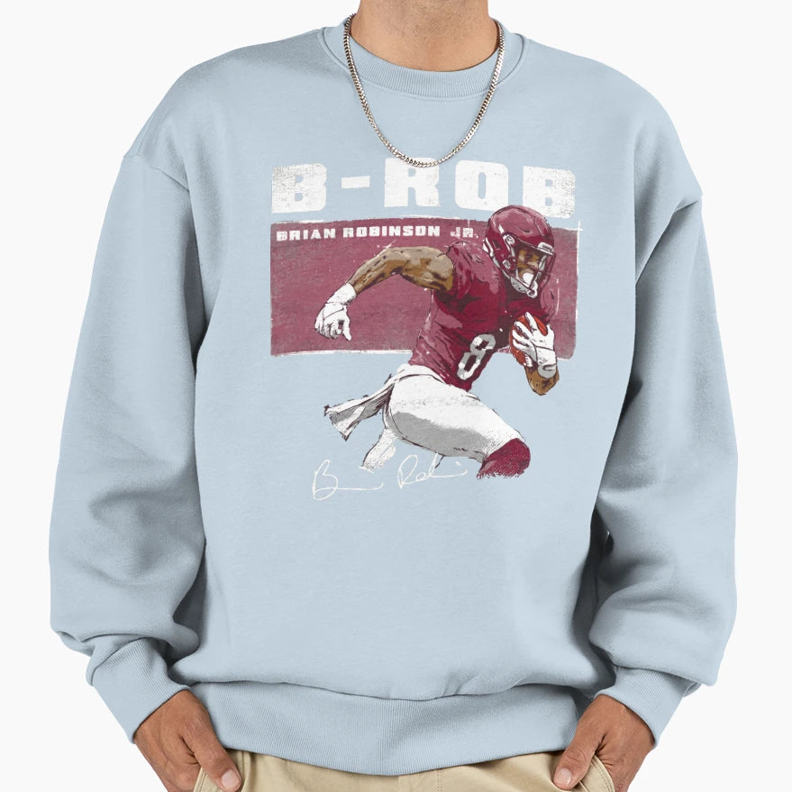 Brian Robinson Jr Sweatshirt - Minimalist Print for Adults - T-Shirt, Sweatshirt, Hoodie