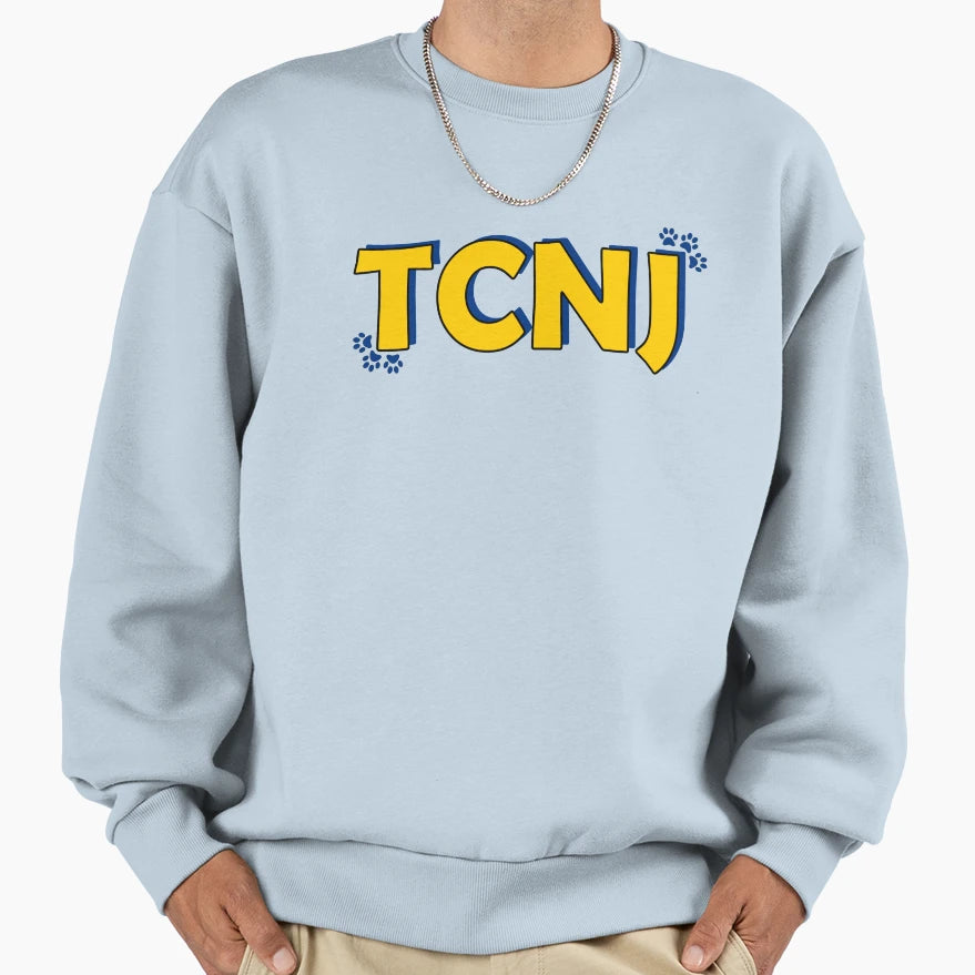 Tcnj Sweatshirt - Casual Everyday Wear for Adults - T-Shirt, Sweatshirt, Hoodie