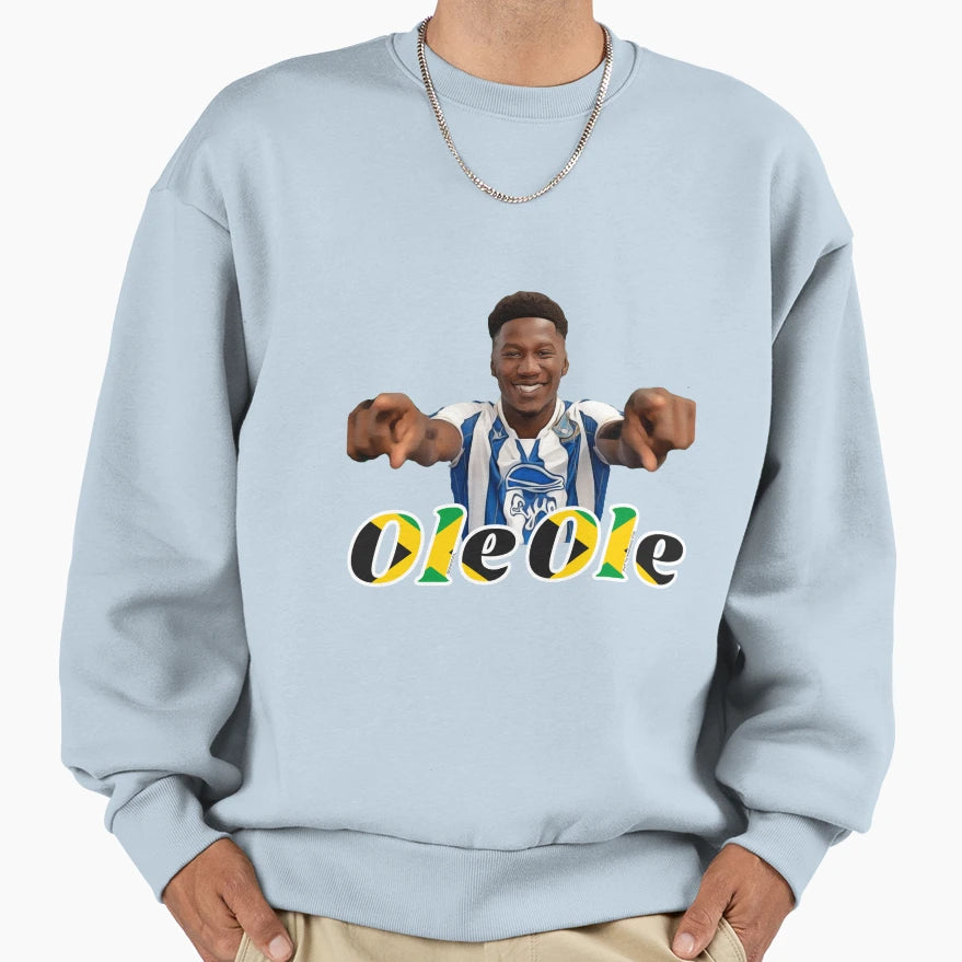 Dishon Bernard Ole Ole Sweatshirt - Aesthetic Graphic Men Women - T-Shirt, Sweatshirt, Hoodie