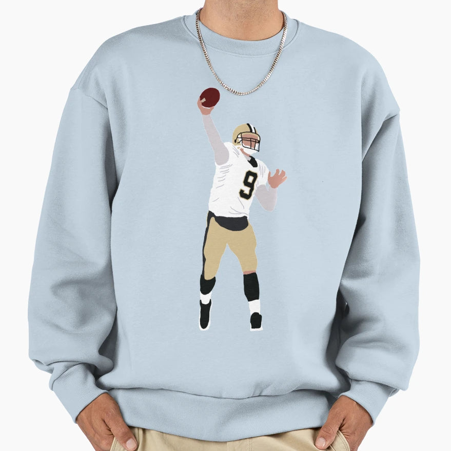 Drew Brees Sweatshirt - Streetwear Style Men Women - T-Shirt, Sweatshirt, Hoodie