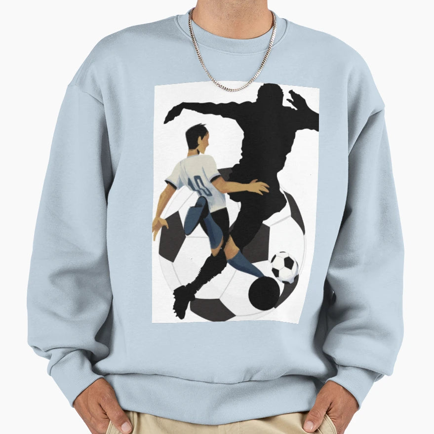 Football Soccer Sweatshirt - Custom Art Print Unisex - T-Shirt, Sweatshirt, Hoodie