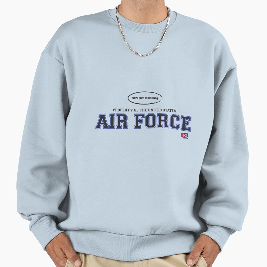 Us Air Force Sweatshirt - Minimalist Print for Adults - T-Shirt, Sweatshirt, Hoodie