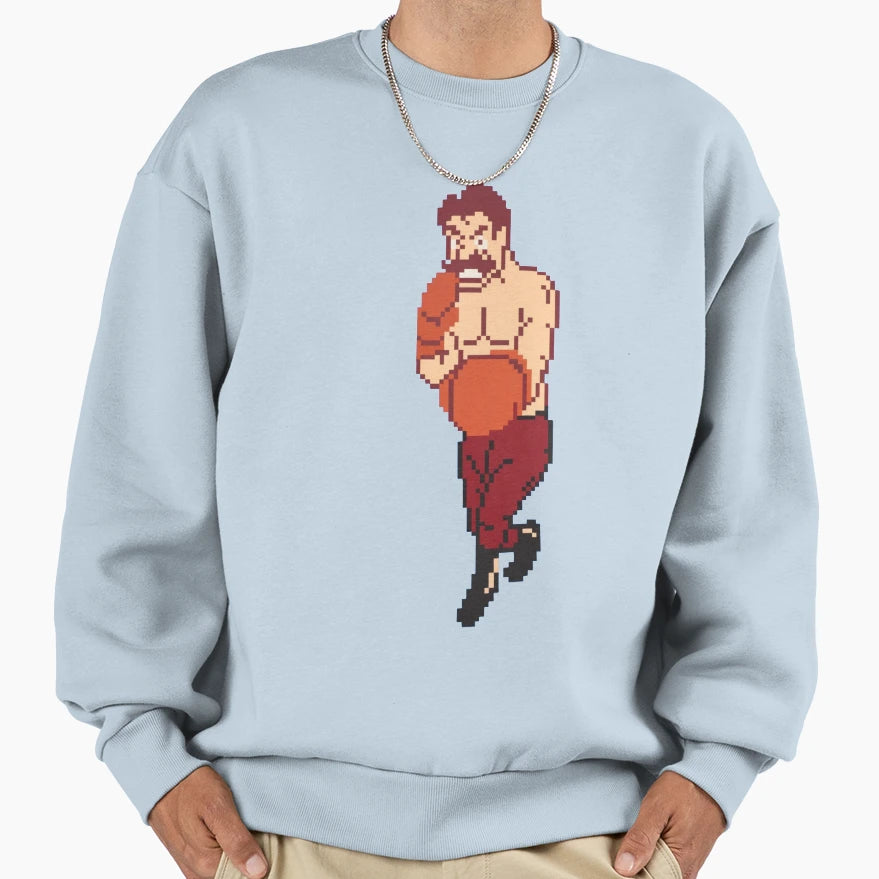 Von Kaiser Punch Out Sweatshirt - Aesthetic Graphic Men Women - T-Shirt, Sweatshirt, Hoodie