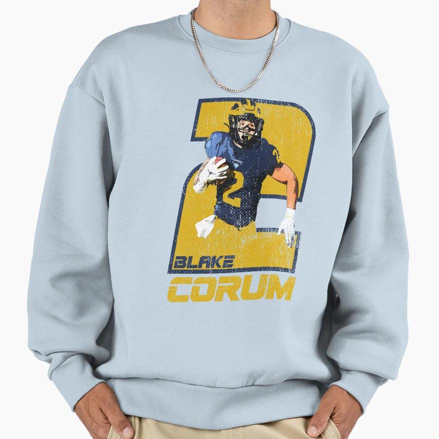 Blake Corum Sweatshirt - Custom Art Print Men Women - T-Shirt, Sweatshirt, Hoodie