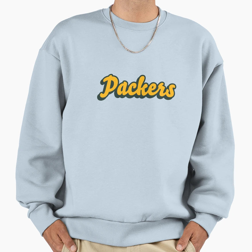 Styled Packers Sweatshirt - Trendy Graphic for Adults - T-Shirt, Sweatshirt, Hoodie
