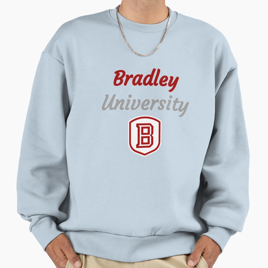 Bradley Logo Sweatshirt - Fun Novelty Design Men Women - T-Shirt, Sweatshirt, Hoodie