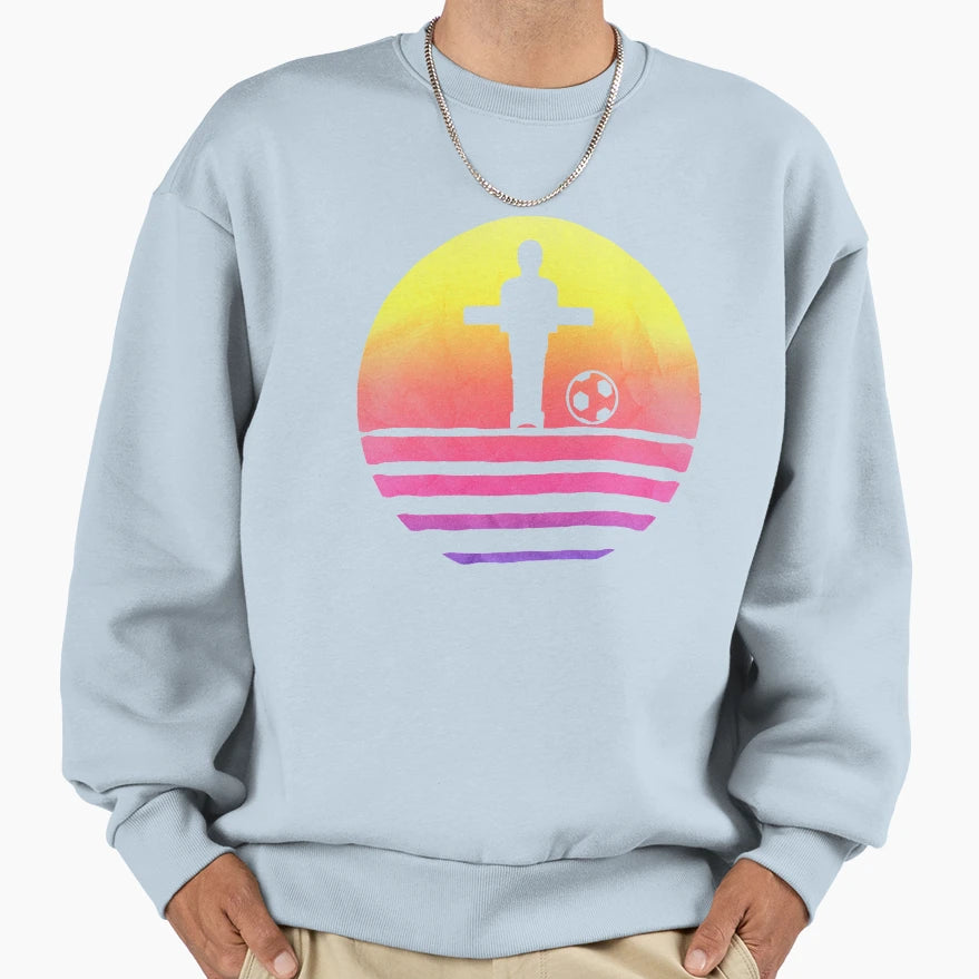 Foosball Foos Foosbol Futbol Sweatshirt - Minimalist Print Men Women - T-Shirt, Sweatshirt, Hoodie