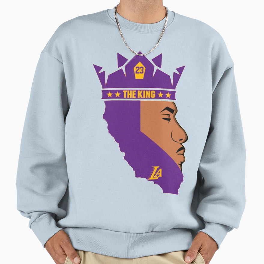 King James 23 Sweatshirt - Aesthetic Graphic Unisex - T-Shirt, Sweatshirt, Hoodie