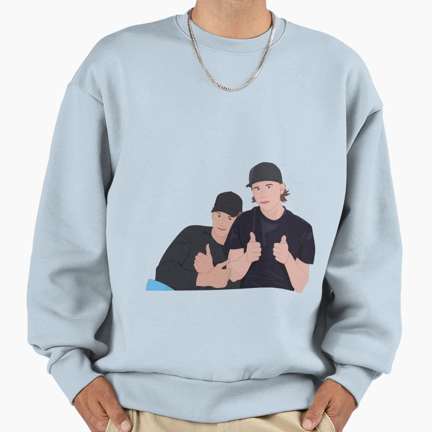 Luke Jack Hughes Sweatshirt - Casual Everyday Wear for Adults - T-Shirt, Sweatshirt, Hoodie