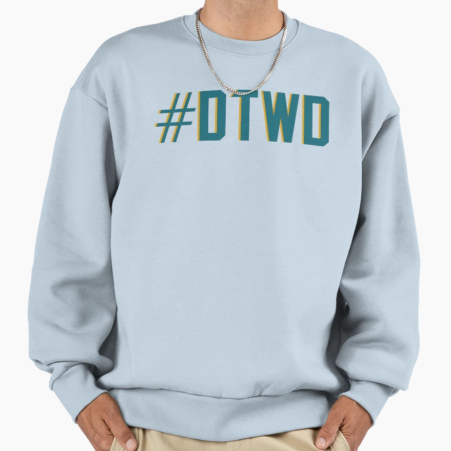 Dtwd Sweatshirt - Trendy Graphic for Adults - T-Shirt, Sweatshirt, Hoodie
