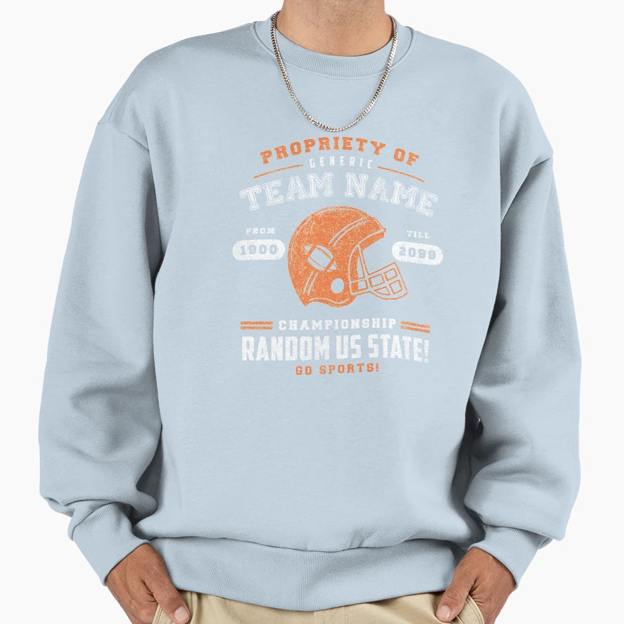 Generic Football T-Shirt - Casual Everyday Wear Unisex - T-Shirt, Sweatshirt, Hoodie