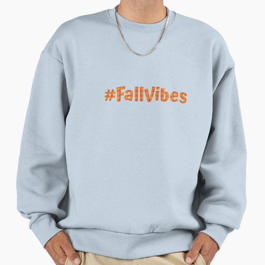 Fall Vibes Sweatshirt - Custom Art Print for Adults - T-Shirt, Sweatshirt, Hoodie