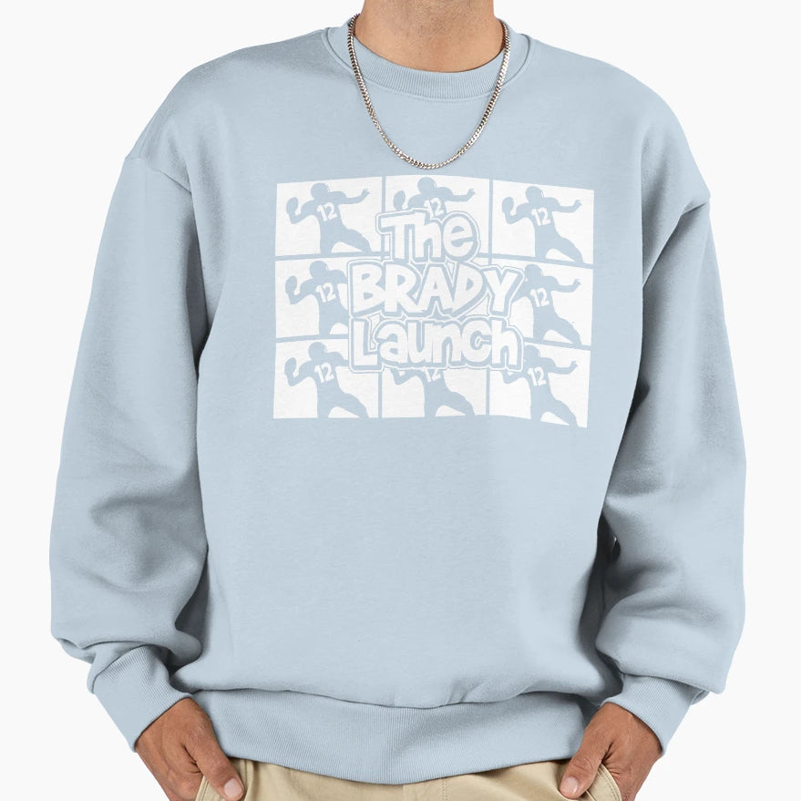 Brady Launch American Football Sweatshirt - Streetwear Style Unisex - T-Shirt, Sweatshirt, Hoodie