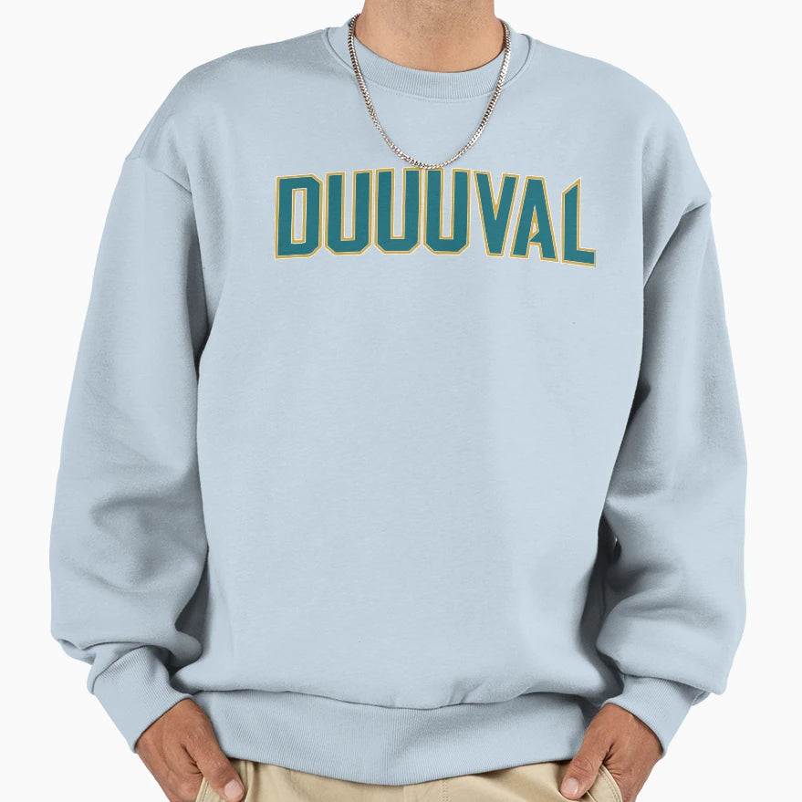 Duuuval Sweatshirt - Minimalist Print Men Women - T-Shirt, Sweatshirt, Hoodie
