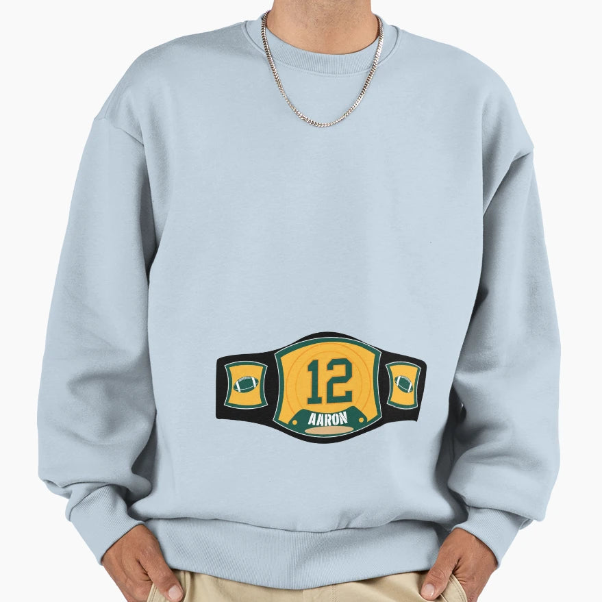 Ar 12 Title Belt Sweatshirt - Novelty Apparel for Adults - T-Shirt, Sweatshirt, Hoodie