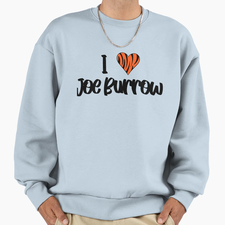 I Heart JB Sweatshirt - Aesthetic Graphic Men Women - T-Shirt, Sweatshirt, Hoodie