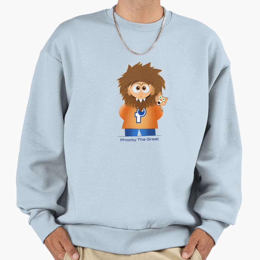 Phocky Halloween Collection Phocky Great Sweatshirt - Graphic Print Unisex - T-Shirt, Sweatshirt, Hoodie