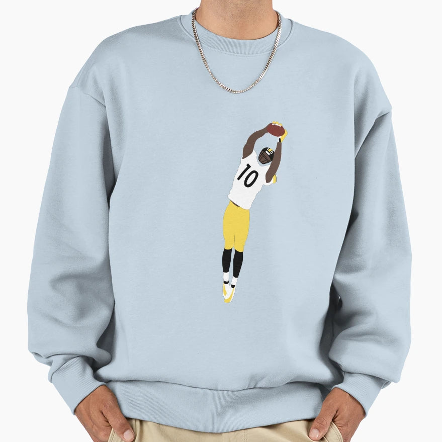 Santonio Holmes Catch Sweatshirt - Unique Graphic Unisex - T-Shirt, Sweatshirt, Hoodie