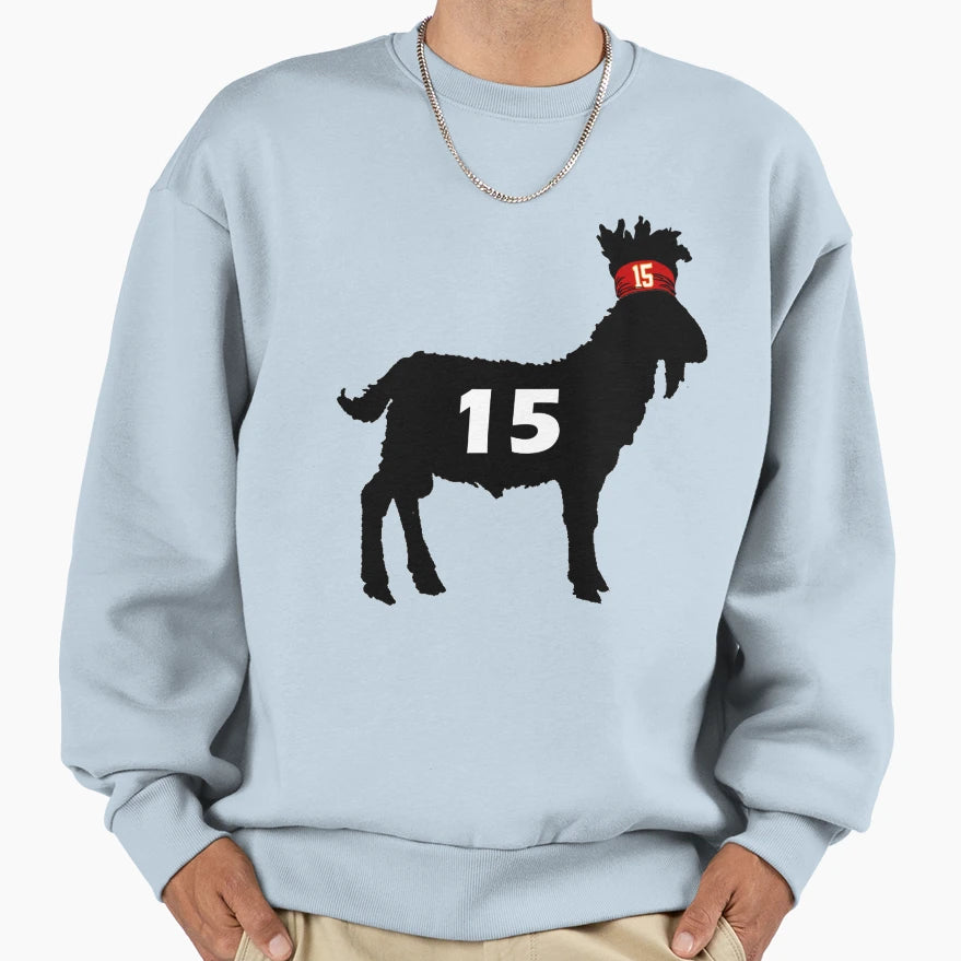 Football Goat 15 Football Goat 15 Mouse T-Shirt - Graphic Print Unisex - T-Shirt, Sweatshirt, Hoodie