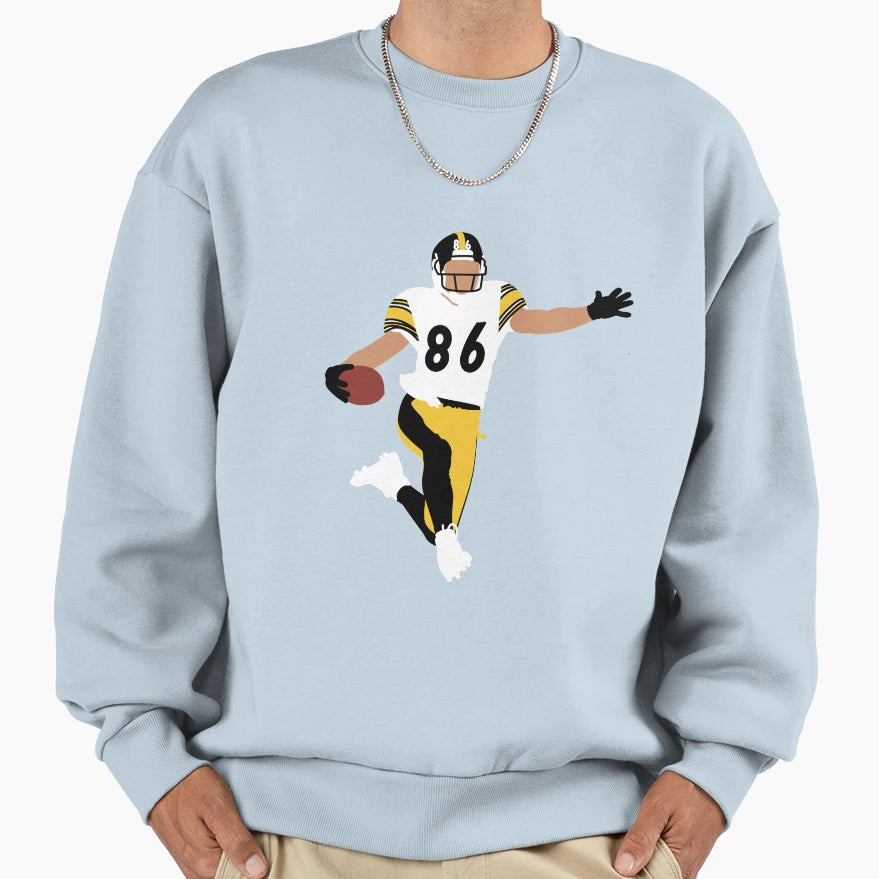 Hines Ward Touchdown Sweatshirt - Unique Graphic for Adults - T-Shirt, Sweatshirt, Hoodie
