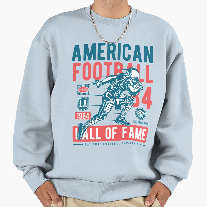 American Football Sweatshirt - Trendy Graphic for Adults - T-Shirt, Sweatshirt, Hoodie